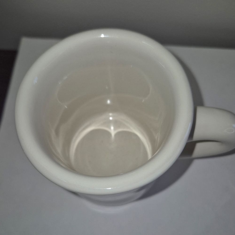 Mug Navy White Ceramic Coffee Tea Mug - Picture 3 of 3